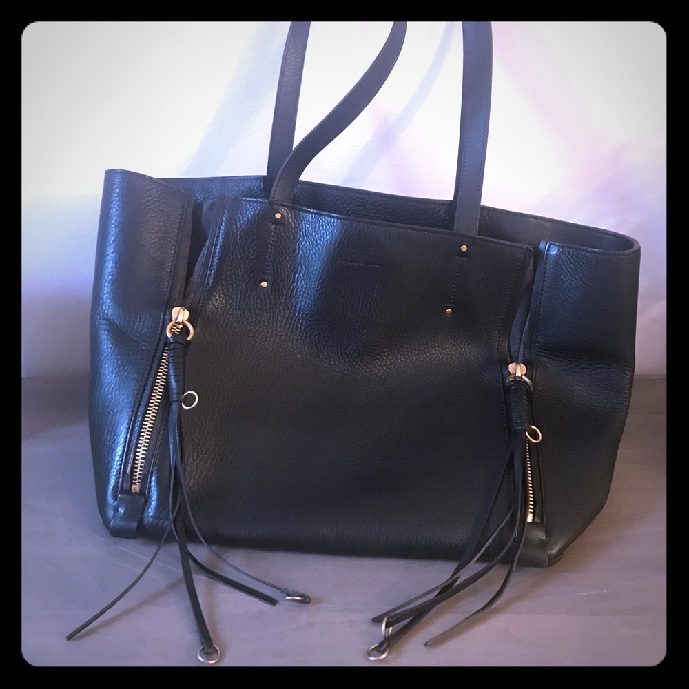 Chloé Milo Leather and Suede Tote